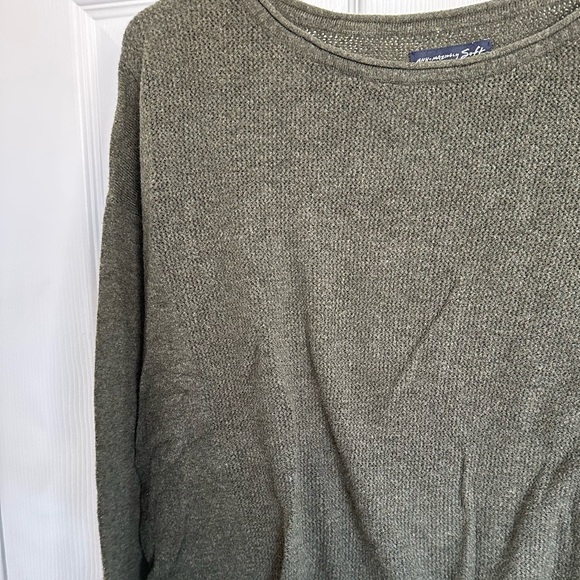 American eagle green crewneck sweater - Picture 4 of 4